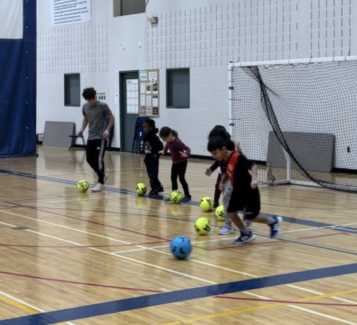 Footy Friends soccer program photo 9