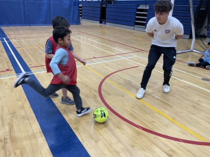 Footy Friends soccer program photo 27